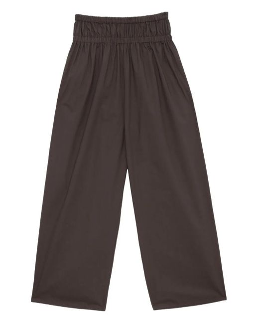 Baserange Gray Tin Elasticated-Waistband Trousers