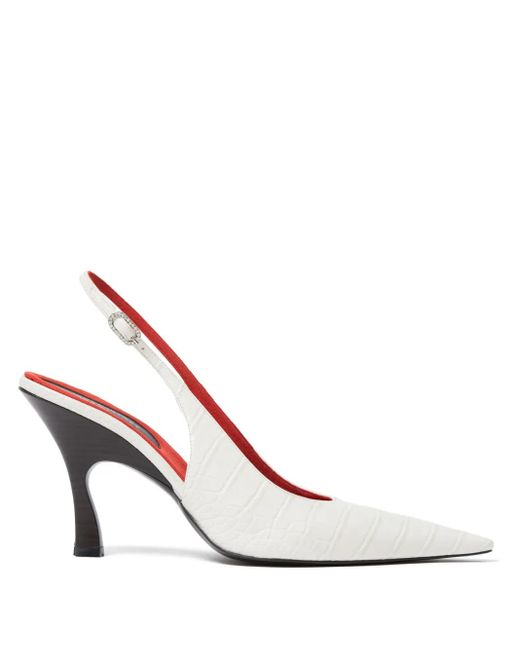 Stella McCartney Elsa 90mm パンプス White