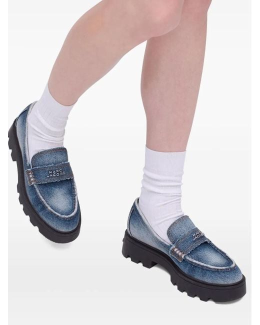 Mocassins Frankie Marc Jacobs en coloris Blue