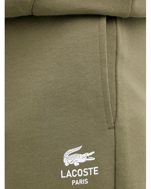 Lacoste Green Logo-Print Track Pants