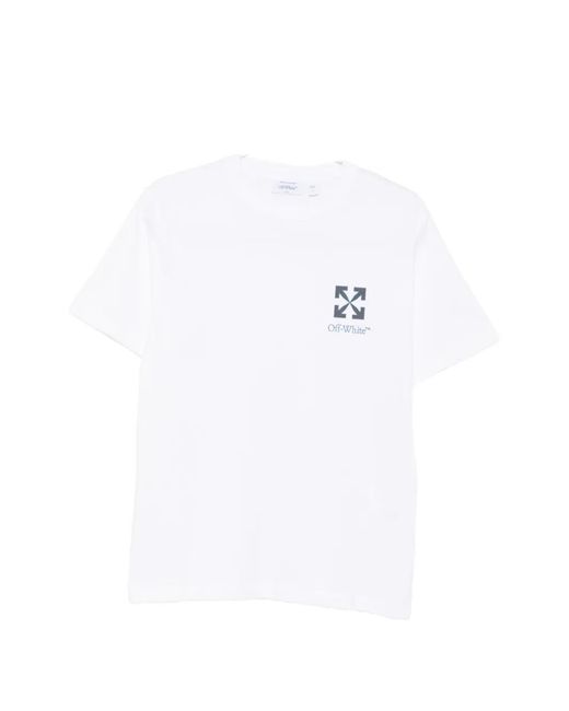 Off-White c/o Virgil Abloh White Arrows-Print T-Shirt for men