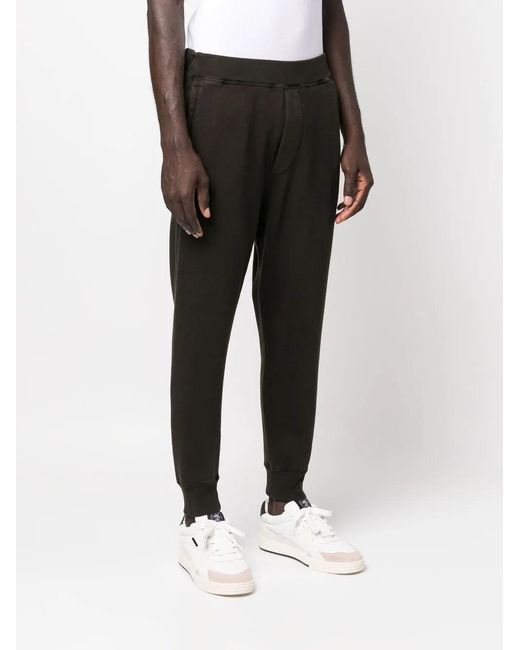 DSquared² Black Logo Tracksuit Bottoms for men