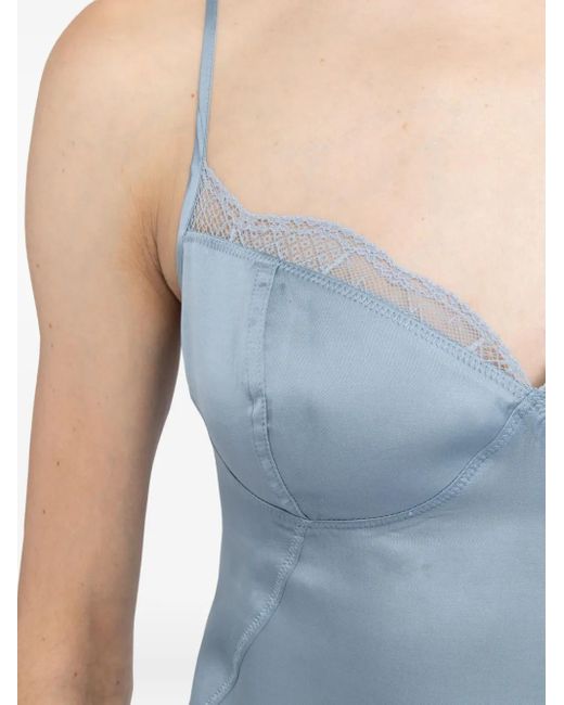 Zadig & Voltaire Blue Rialta Midi Dress