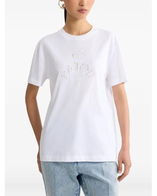 Patou White Logo T-Shirt