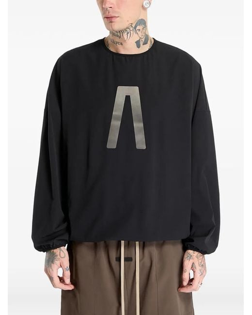 Adidas Black Sweat X Fear Of God À Col Ras Du Cou for men