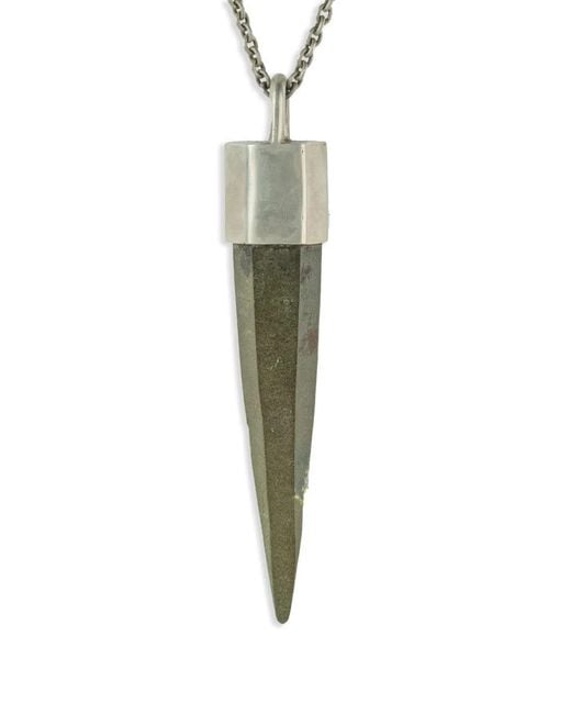 Parts Of 4 Women's Green Sterling Talisman Chlorite Quartz Necklace