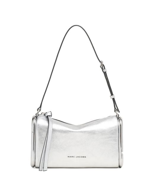 Marc Jacobs White Scene Small Leather Shoulder Bag
