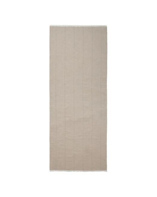 Peserico White Beaded Frayed Scarf