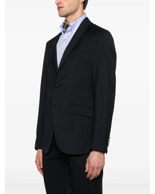 Etro Blue Wool Blazer for men