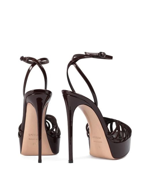 Le Silla Brown Embrace Sandals