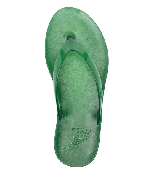 Ancient Greek Sandals ジェリー フラットサンダル Green