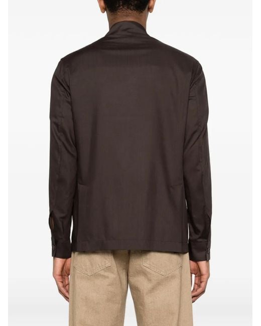 Chaqueta Con Bolsillo Con Botón Montecore de hombre de color Brown