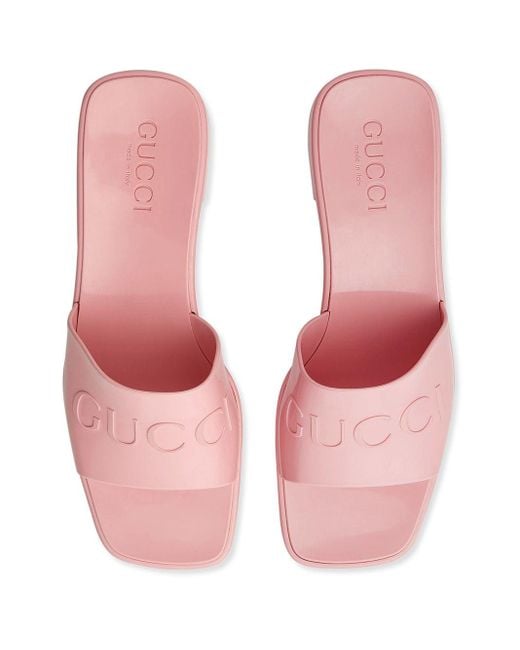 gucci sandalen roze