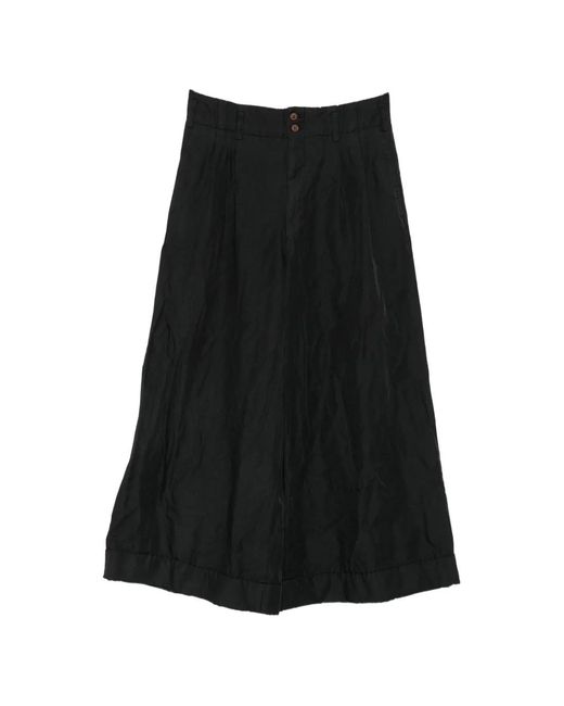 Comme des Garçons Black Pantalon Ample À Effet Froissé