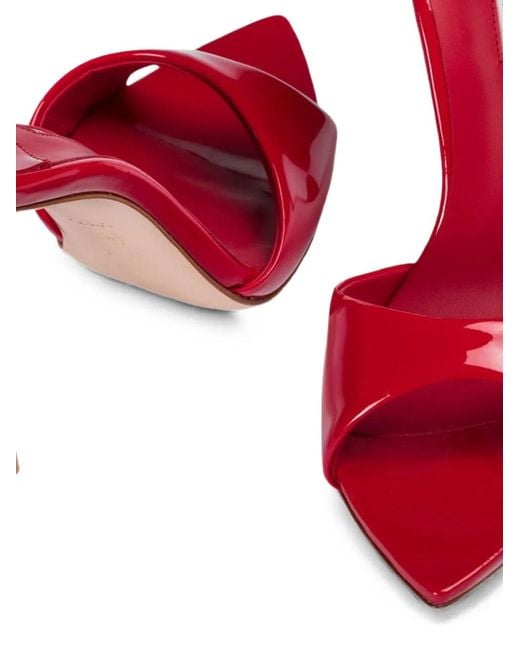 Le Silla Red Bella Pointed-Toe Sandals