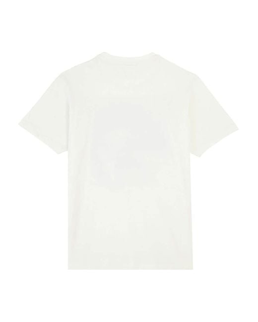 Vilebrequin T-shirt Met Grafische Print in het White voor heren