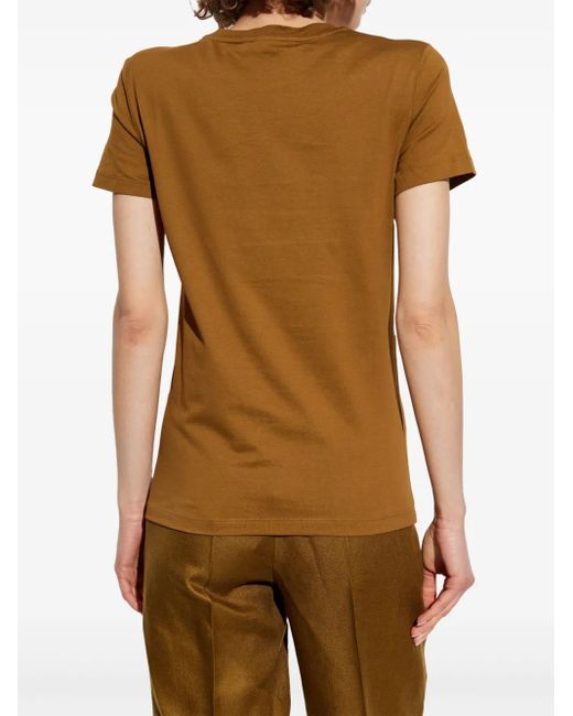 Max Mara ロゴ Tシャツ Brown