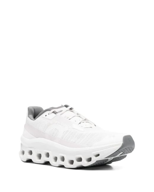 On Shoes White Cloudmster Void Sneakers