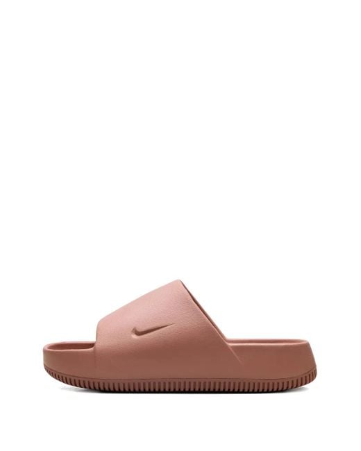 Nike Brown Calm Slides