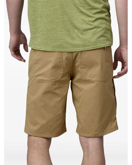 Patagonia Green Patch-Pockets Shorts