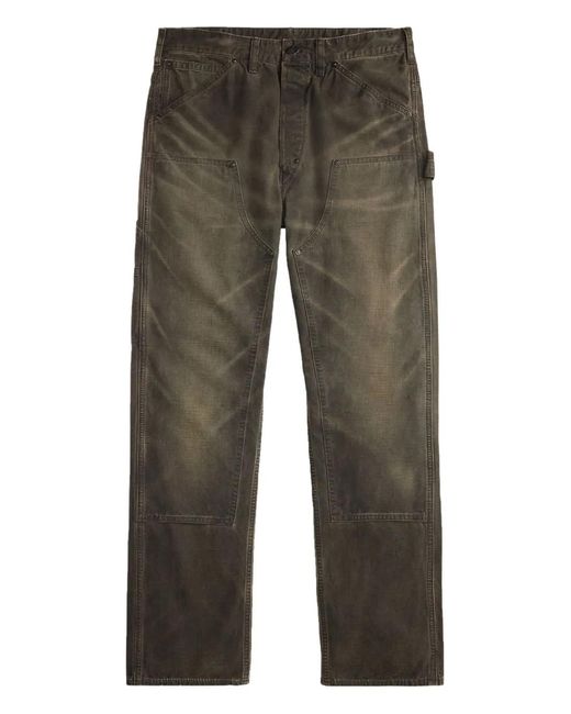 RRL メンズ グレー コットンパンツの通販はau PAY マーケット - 輸入