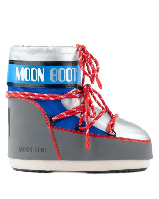 Stivali Da Neve Icon Low di Moon Boot in Blue