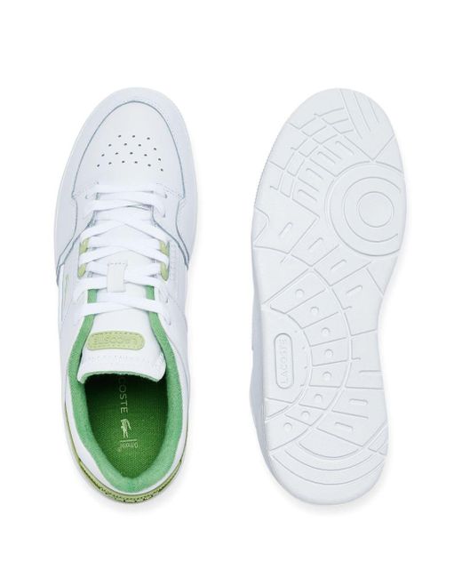 Lacoste White Court Cage Sneakers