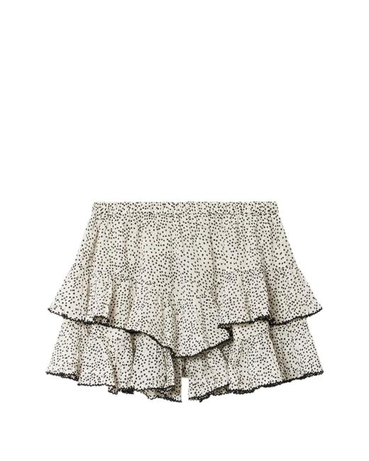 Isabel Marant White Jocadia Shorts