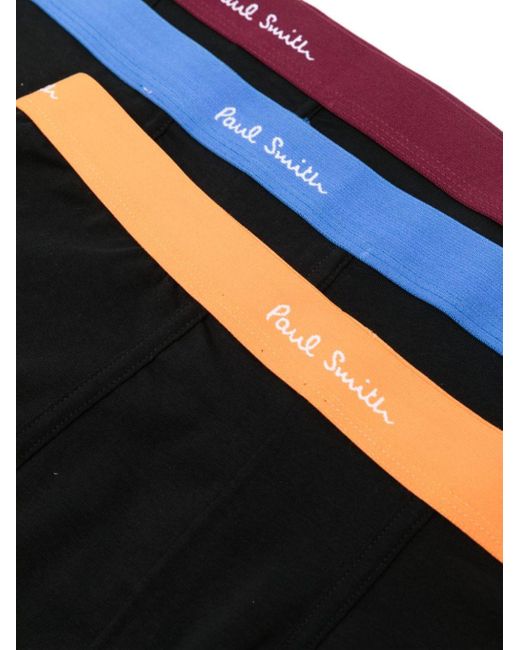 Paul Smith Black Logo-waistband Boxer Sets for men
