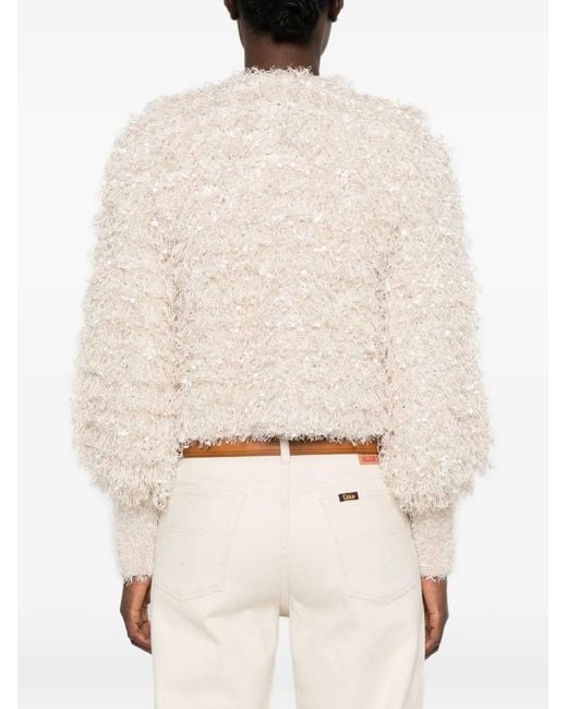 Twinset Natural Long-Sleeves Jacket