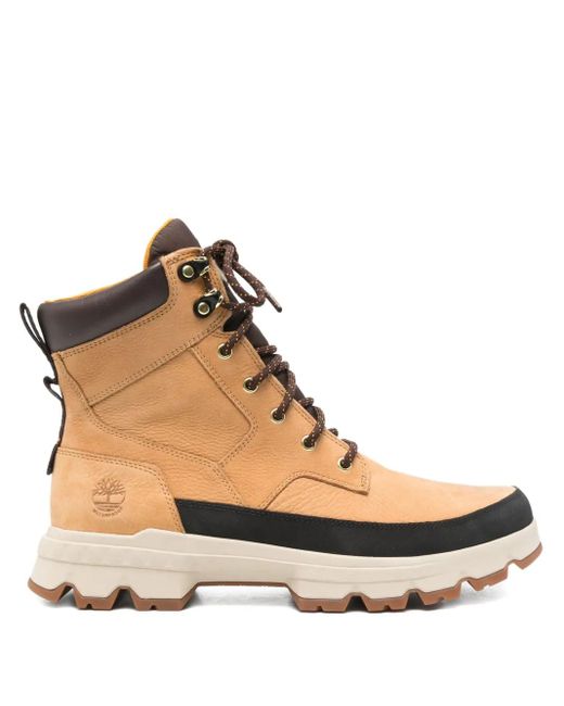 Stivali Da Trekking Greenstride Chunky Con Lacci di Timberland in Brown