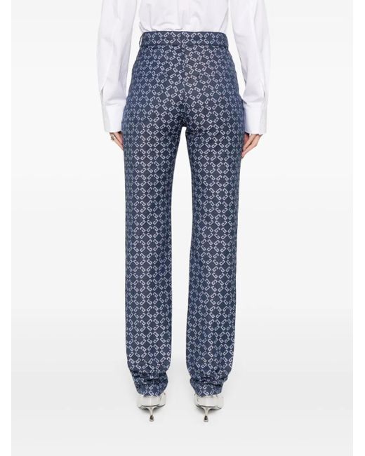 Vaqueros Con Logo En Jacquard Givenchy de color Blue