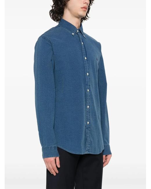 Polo Ralph Lauren Blue Shirts for men