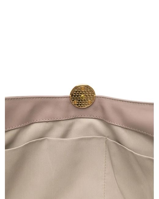 Furla Gray Sfera Soft Large Shoulder Bag