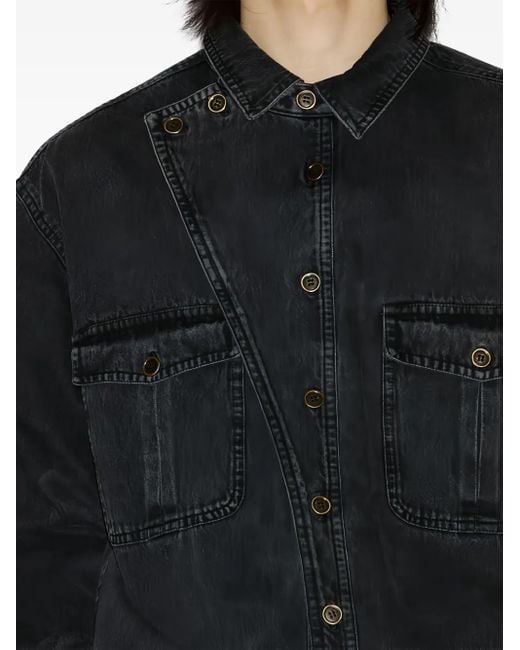 メンズ Isabel Marant Chelby デニム ジャンプスーツ Blue