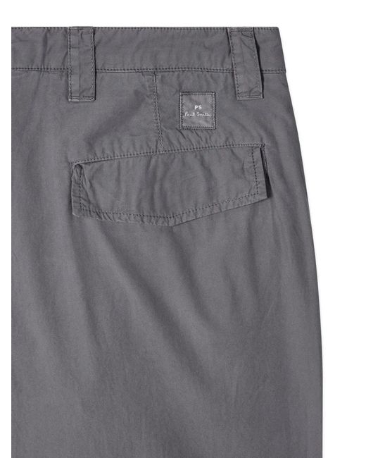 Paul Smith Gray Belt-Loop Chinos for men