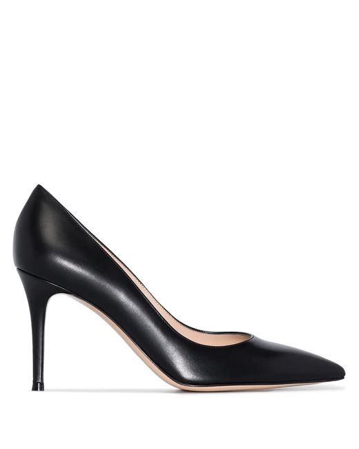 Gianvito Rossi Black Gianvito Leather Pumps