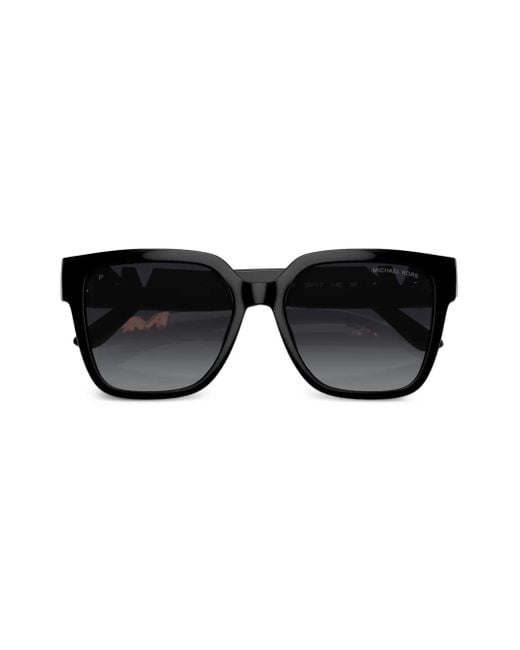 Michael Kors Black Karlie Square-Frame Sunglasses