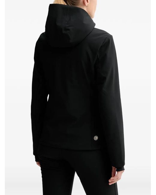 Colmar Black Hooded Ski Jacket