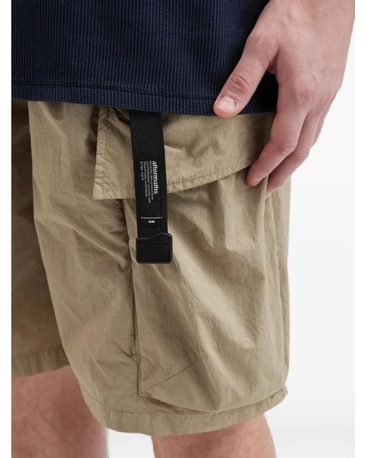 Bermudas Cargo Con Cinturón AFTERMATHS de hombre de color Natural