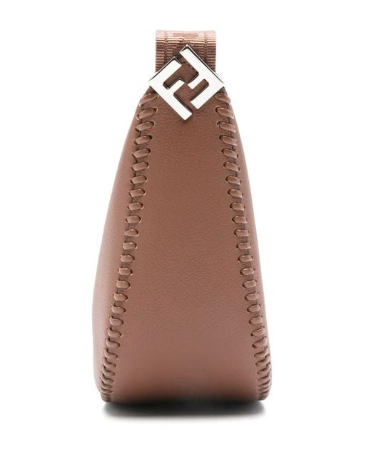 Fendi Brown Small Melon Messenger Bag for men