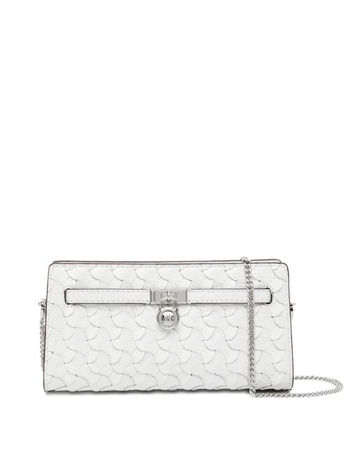 Michael Kors White Hamilton Mini Bag
