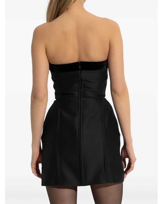 Tom Ford Black Schulterfreies Minikleid