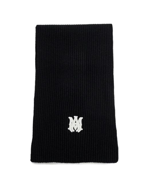 Amiri Black Écharpe À Broderies for men