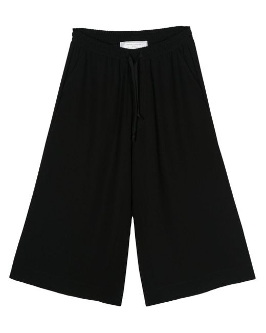 Societe Anonyme Black Ultra Wide Cropped Trousers