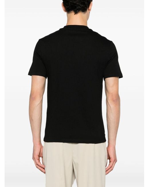 Sandro T-shirt Met Geborduurd Logo in het Black voor heren