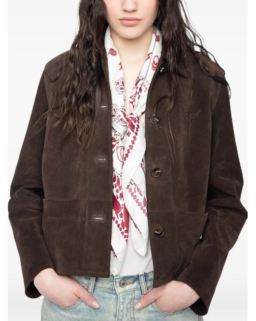 Zadig & Voltaire White Debbie 85 Bandana-Print Scarf