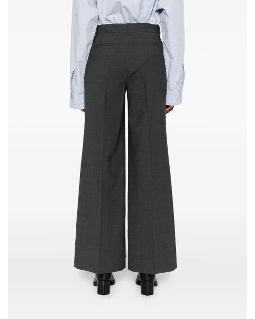 Pantalones de vestir rectos P.A.R.O.S.H. de color Gray