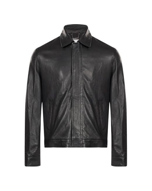 Jonathan Simkhai Black Leather Jacket for men