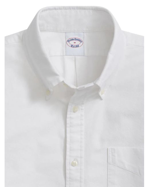 Brooks Brothers Hemd mit Tasche in White für Herren